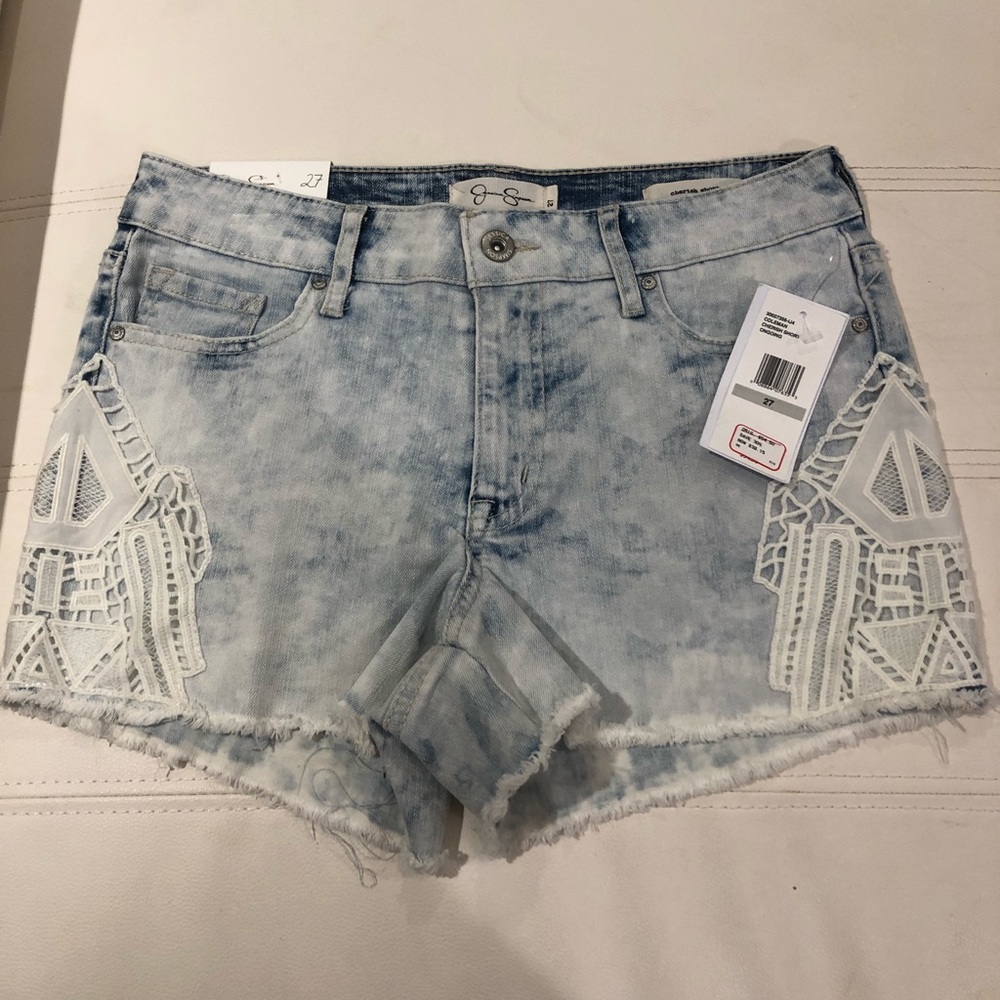 Jean cut off shorts